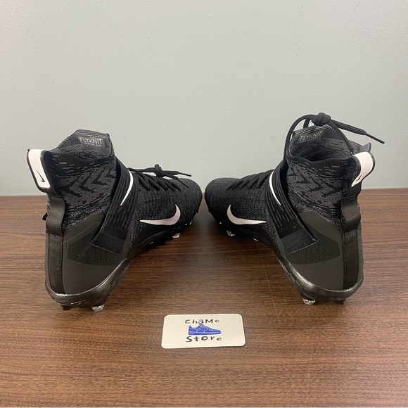 Nike Alpha Menace Elite Detachable CI1530-001 Black Football Cleats Men’s Sz - Picture 5 of 12